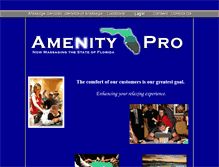 Tablet Screenshot of amenitypro.com
